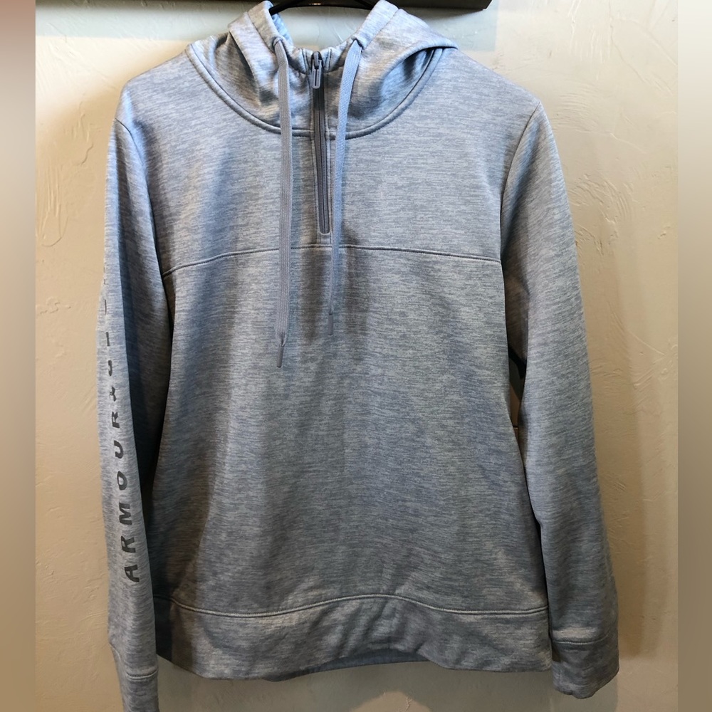 Blue grey Under Armour hoodie
